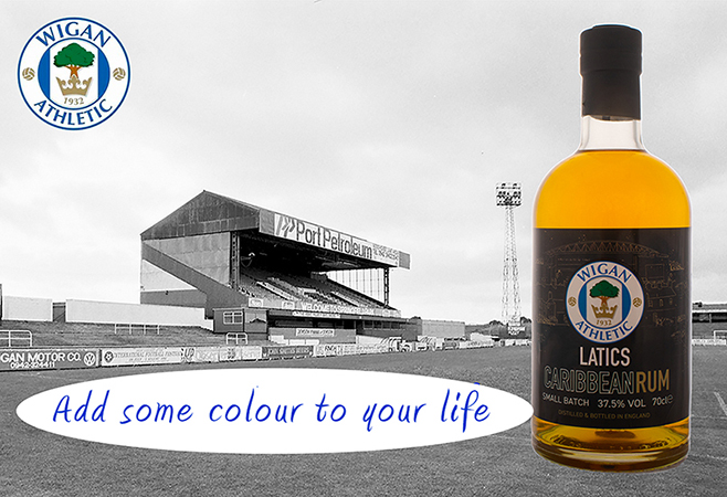 Mock up for Wigan Athletic Rum